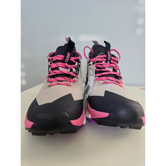 Adidas Terrex Free Hiker 2 GTX BOOST Wonder Beige Pink Women’s 8.5 NWT No Box - Picture 6 of 8